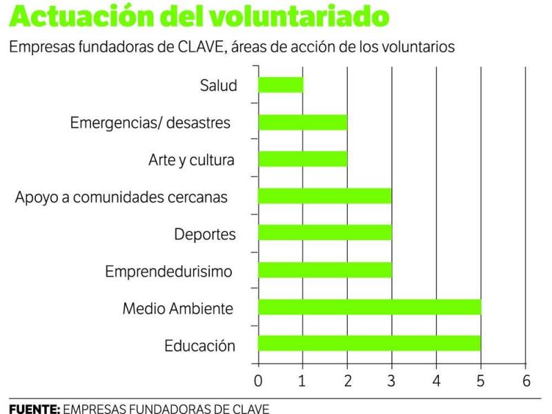 áreas de acción voluntariado en Latinoamerica
