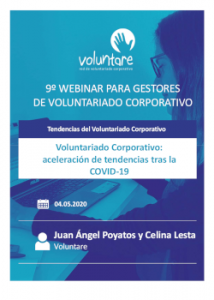 webinar voluntare gestores voluntariado corporativo tendencias covid 19