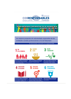 Especial Corresponsables Agenda 2030 proyectos voluntariado corporativo entidades sociales Voluntare ODS