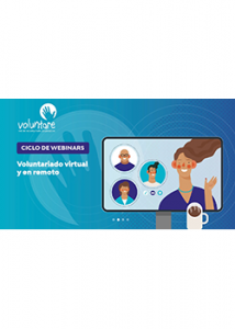 webinar voluntare adaptación covid voluntariado virtual en remoto
