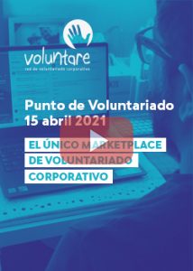 carátula vídeo Punto Voluntariado Voluntare virtual 2021