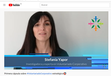 conexion rse video capsula yapor voluntariado corporativo estrategico