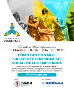 Webinar Experiencia Social Voluntare LATAM