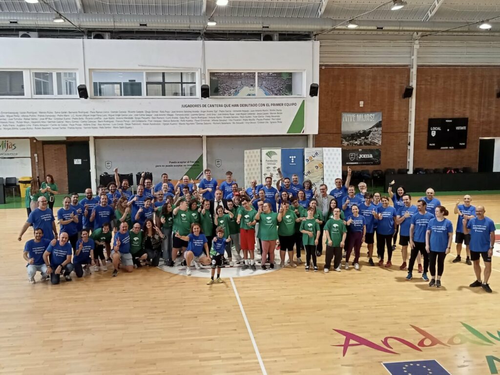 Actividad de voluntariado entre Unicaja y Down Málaga